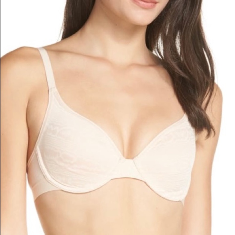 NEGATIVE Moire Underwire Demi bra